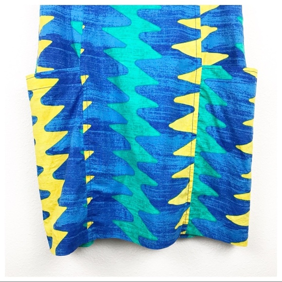 Plenty by Tracy Reese Colorful Shift Dress Size 6 - Picture 2 of 9